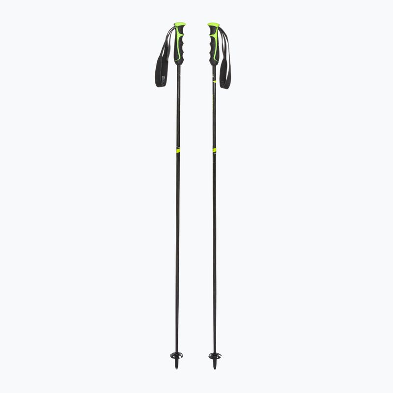 Lyžiarske palice Komperdell Booster Speed Carbon Series black/yellow
