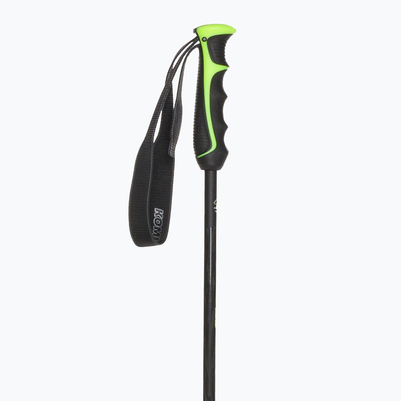Lyžiarske palice Komperdell Booster Speed Carbon Series black/yellow 2