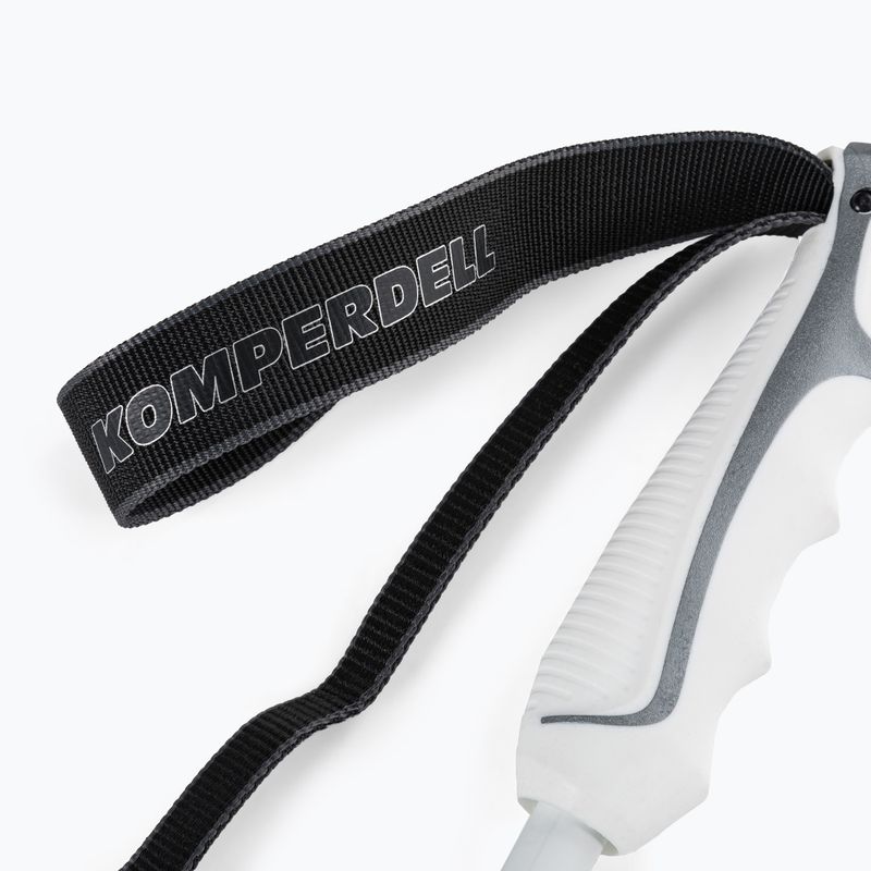 Lyžiarske palice Komperdell Booster Speed Carbon Series white/silver 5