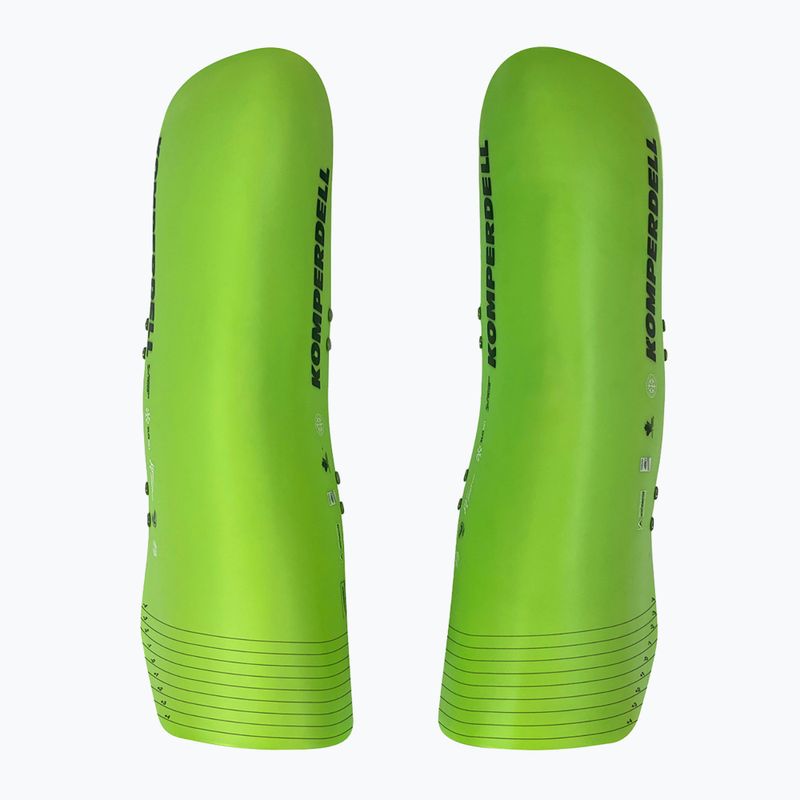 Detské chrániče holení Komperdell Shinguards Profi World Cup Jr green 2