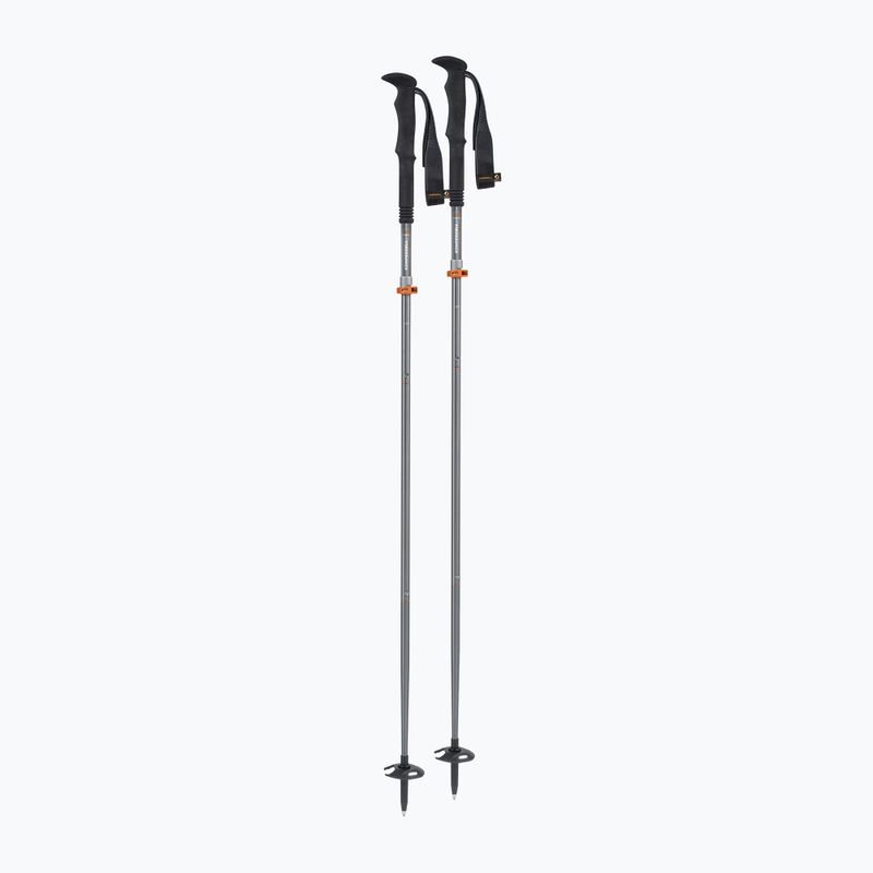 Trekingové palice Komperdell FX Lite Ti Vario strieborné/oranžové