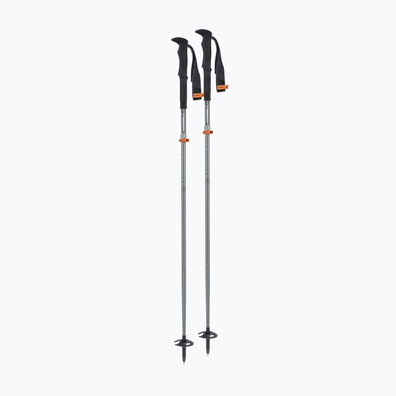 Trekingové palice Komperdell FX Lite Ti Vario Compact silver/orange