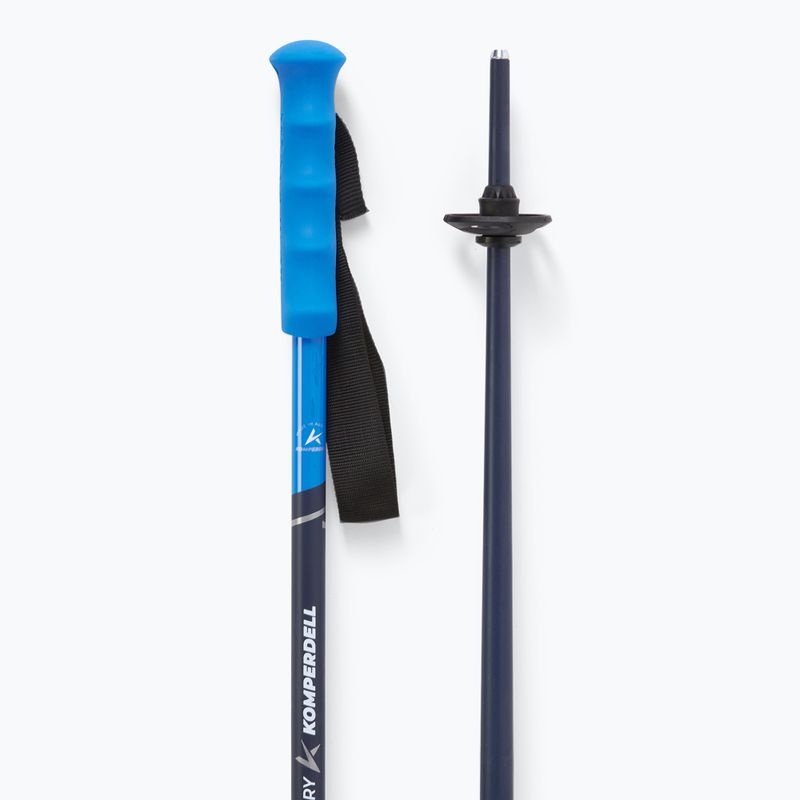 Lyžiarske paličky Komperdell Victory Ti dark blue/ cyan 3