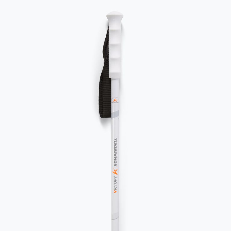 Lyžiarske paličky Komperdell Victory Ti bright white 2