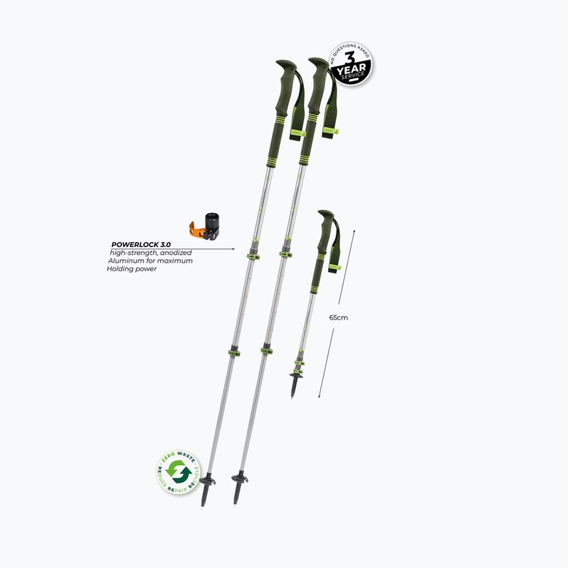 Trekingové palice Komperdell Explorer Zero green 2