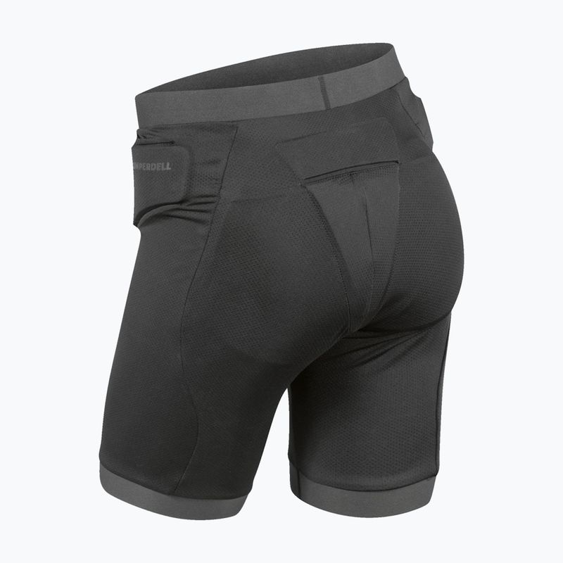 Šortky s chráničmi Komperdell Pro Short black/grey 2