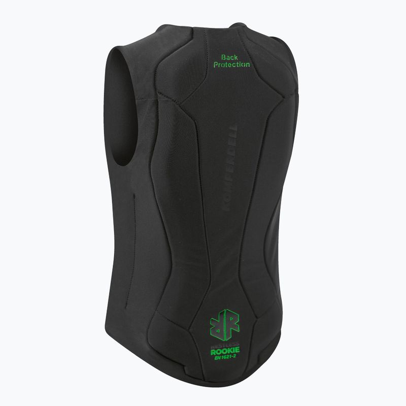 Detská ochranná vesta Komperdell Ballistic Flex Fit Pro Jr black/lime 2