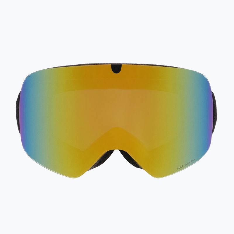 Lyžiarske okuliare Red Bull SPECT Soar matt black/dk anthr grey/yellow mirr/yell 2