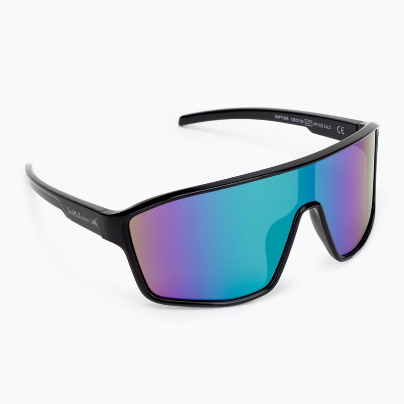 Cyklistické okuliare Red Bull Spect Daft black/purple/green revo