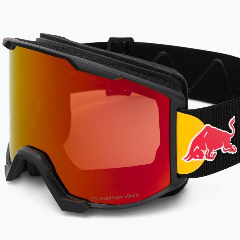 Red Bull Spect + puzdro Solo High Contrast Cat3 lyžiarske okuliare červené SOLO-010S 5