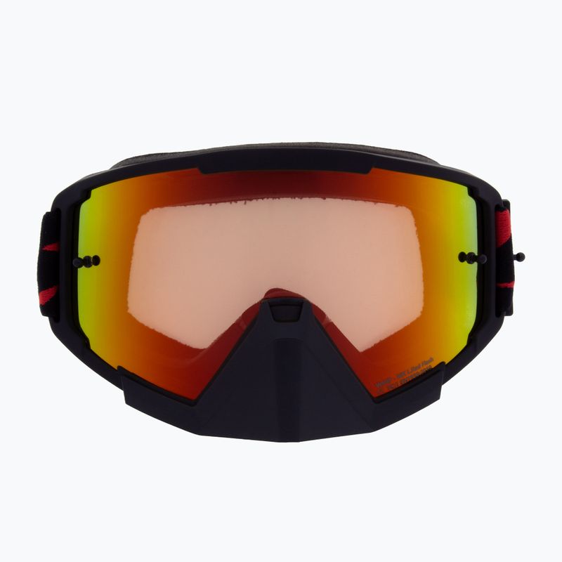 Cyklistické okuliare Red Bull SPECT Whip matt black/amber red mirror 2