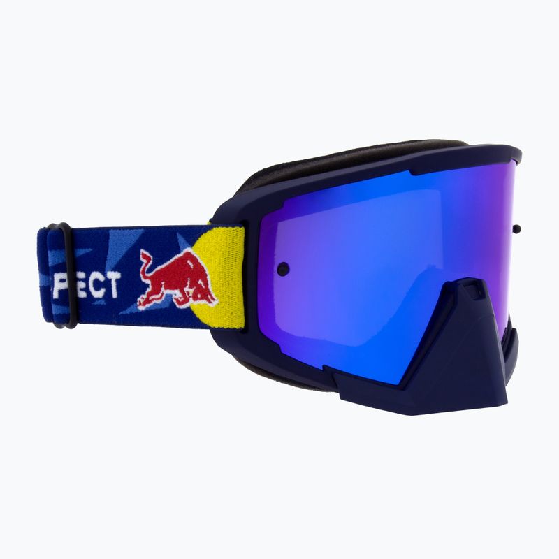 Cyklistické okuliare Red Bull SPECT Whip matte blue/smoke/blue mirror 4