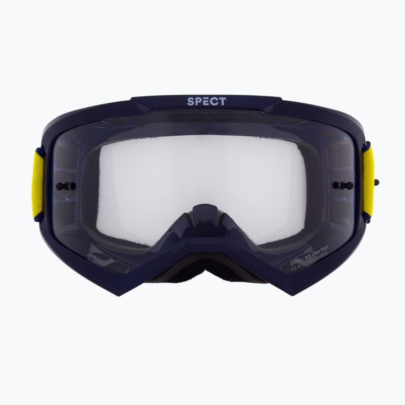 Cyklistické okuliare Red Bull SPECT Evan shiny blue/clear 2