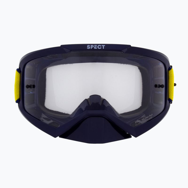 Cyklistické okuliare Red Bull SPECT Evan shiny blue/clear 3