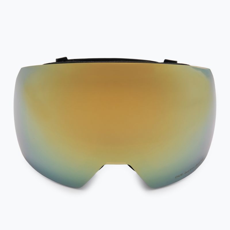 Lyžiarske okuliare Red Bull SPECT Chute black/brown with gold mirror/cloudy snow 2