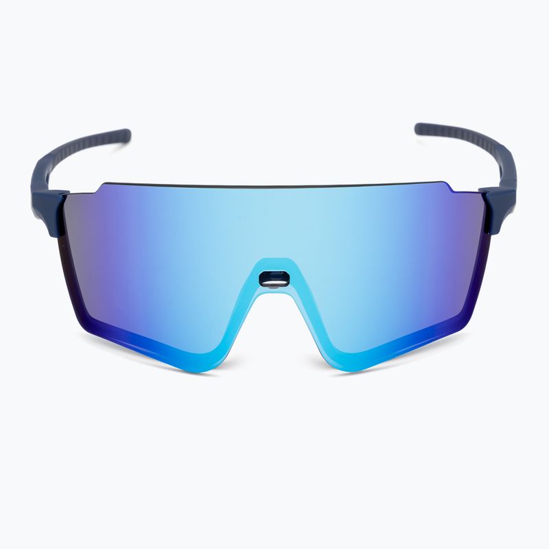 Slnečné okuliare Red Bull SPECT Stun matné modré/dymové s modrým zrkadlom 3