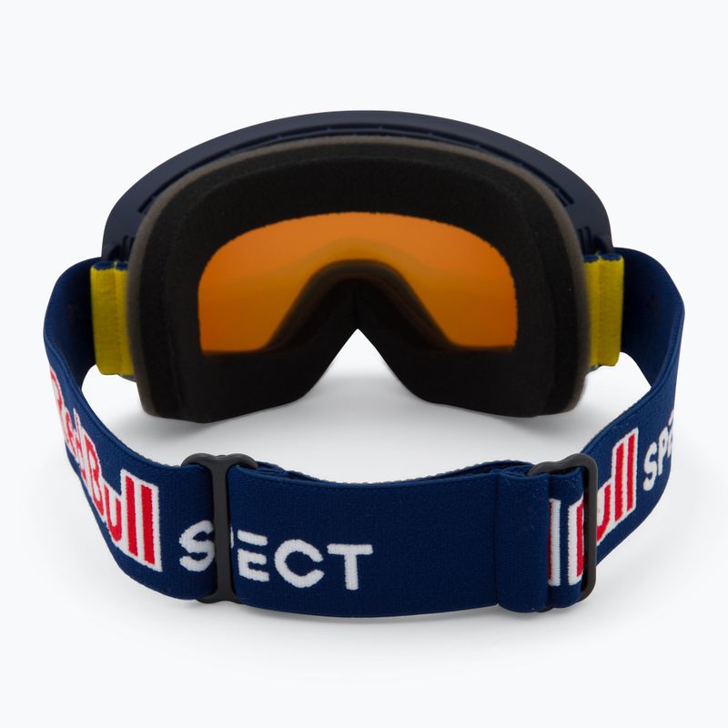 Lyžiarske okuliare Red Bull SPECT Rush blue/red snow - orange with red mirror 3