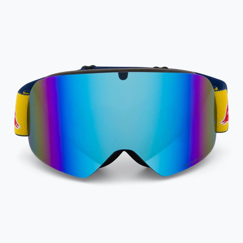 Lyžiarske okuliare Red Bull SPECT Soar dark blue/smoke with ice blue mirror 2