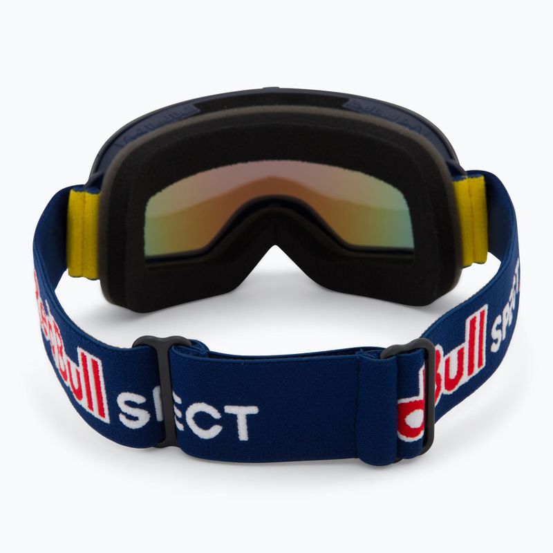 Lyžiarske okuliare Red Bull SPECT Soar dark blue/smoke with ice blue mirror 3