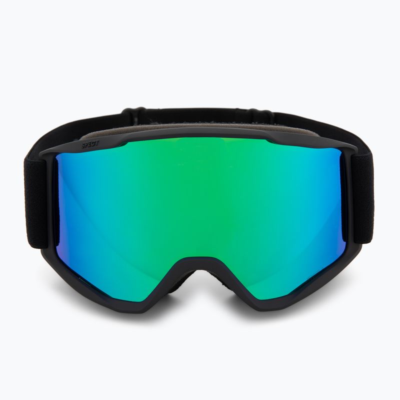 Lyžiarske okuliare Red Bull Spect Neon matt black/brown with green mirror 2