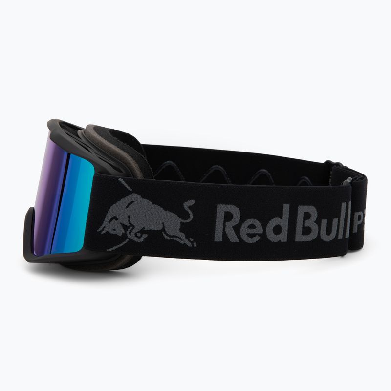 Lyžiarske okuliare Red Bull Spect Neon matt black/brown with green mirror 4