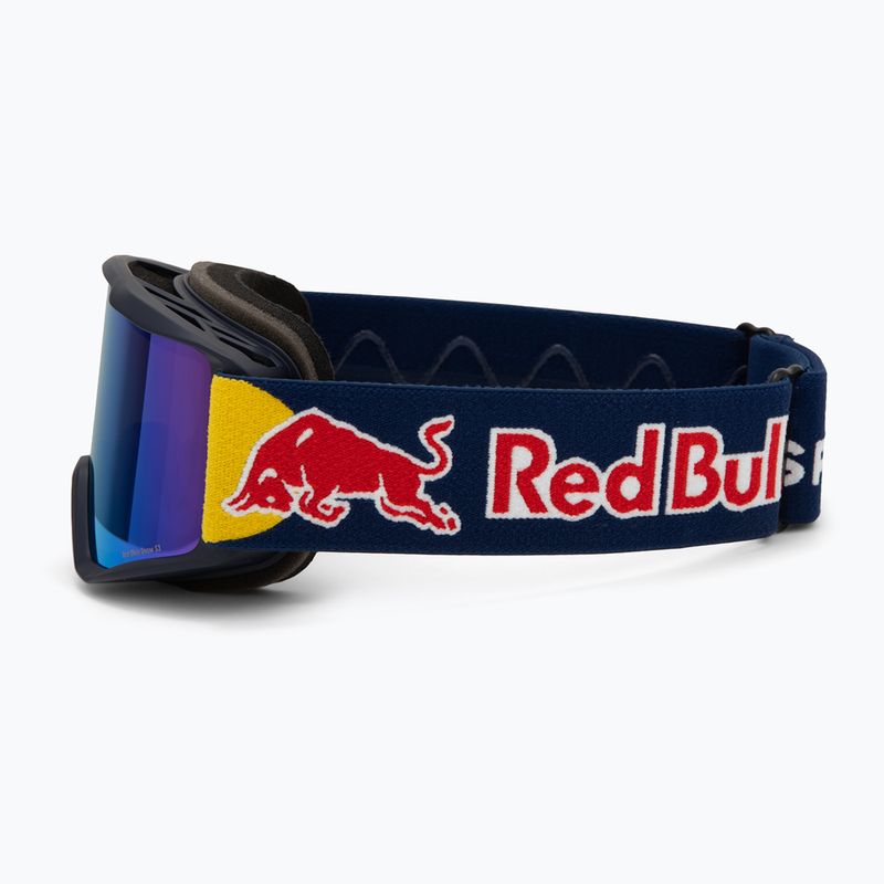 Lyžiarske okuliare Red Bull SPECT Neon blue/smoke s modrým zrkadlom 4