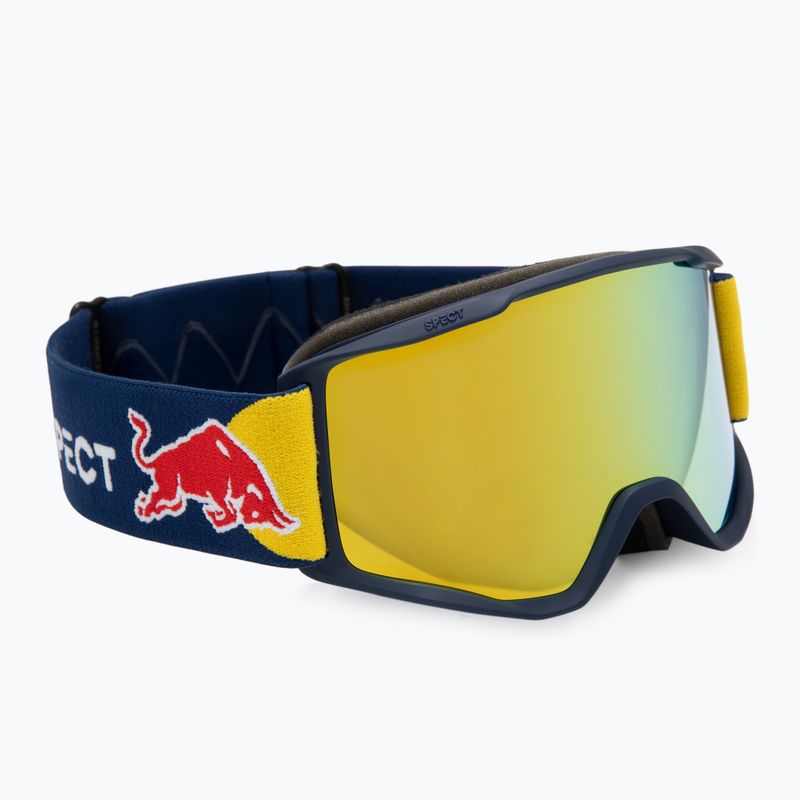 Lyžiarske okuliare Red Bull Spect Neon matt black/smoke with yellow mirror