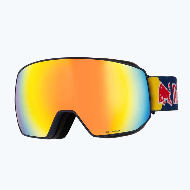 Lyžiarske okuliare Red Bull SPECT Fink blue/orange with red mirror 4