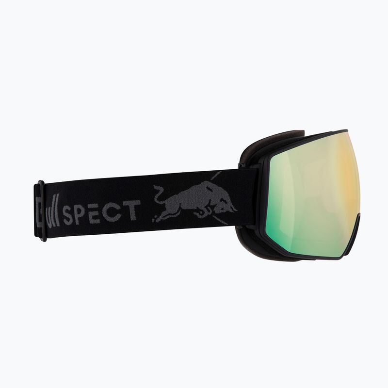 Lyžiarske okuliare Red Bull SPECT Fink black/smoke with yellow mirror 3