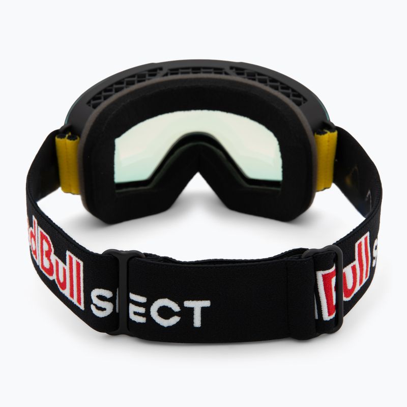 Lyžiarske okuliare Red Bull Spect Bent Photo matt black/brown with red chrome x 3