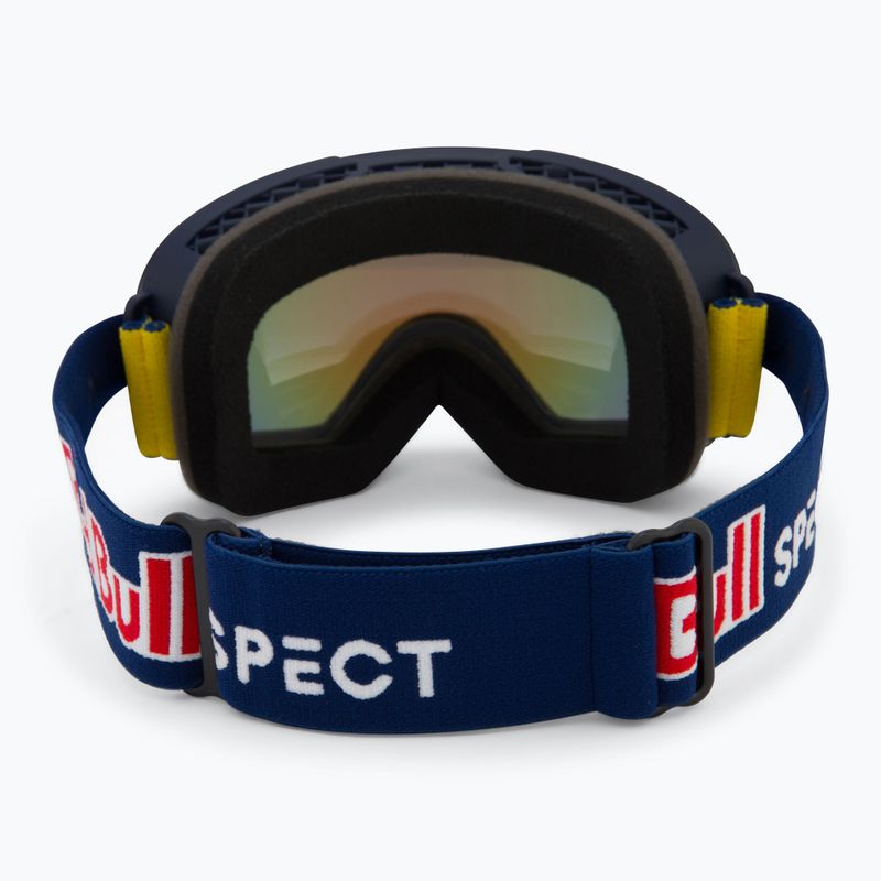 Lyžiarske okuliare Red Bull SPECT Bent blue/ice blue snow/smoke with blue mirro 3