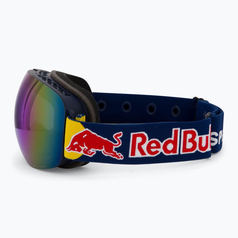 Lyžiarske okuliare Red Bull SPECT Bent blue/ice blue snow/smoke with blue mirro 4