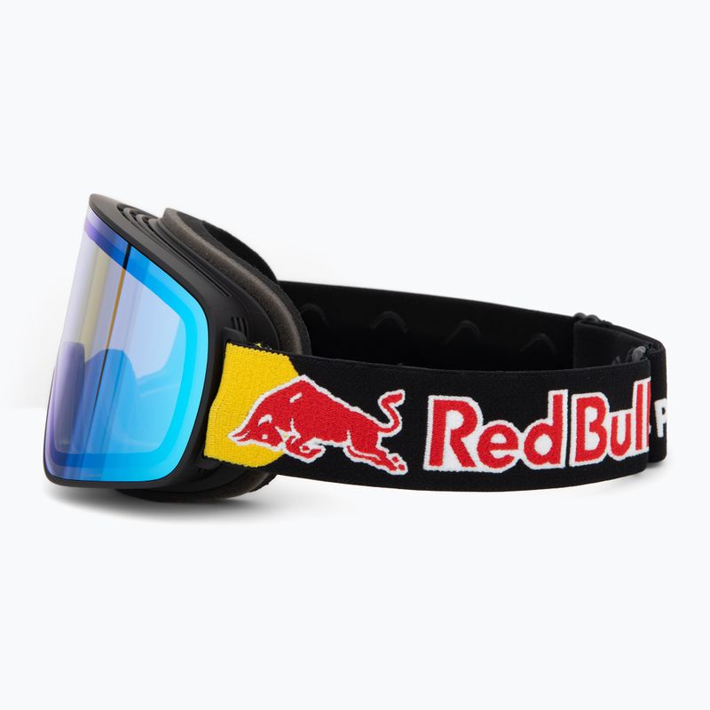 Lyžiarske okuliare Red Bull SPECT Rush Photo matt black/light blue with blue chrom x 4