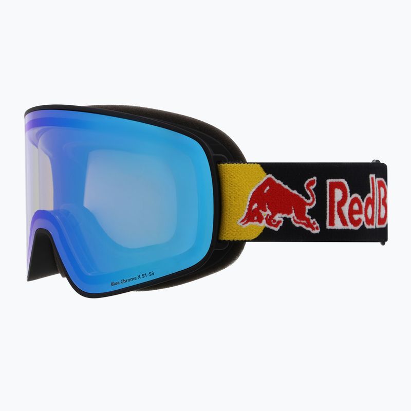 Lyžiarske okuliare Red Bull SPECT Rush Photo matt black/light blue with blue chrom x 2