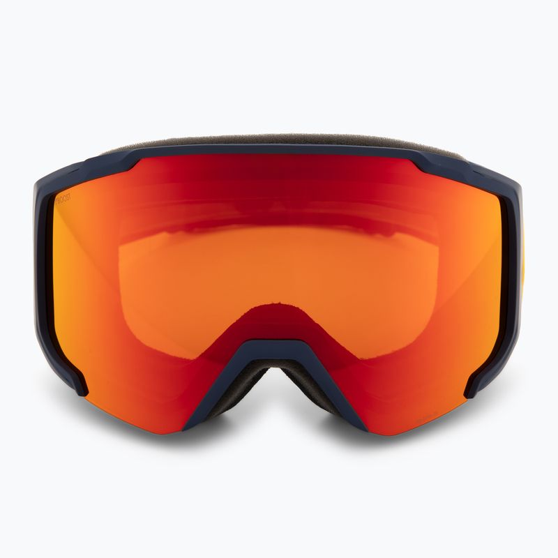 Lyžiarske okuliare Red Bull SPECT Jibb matt blue/orange with red mirror 2
