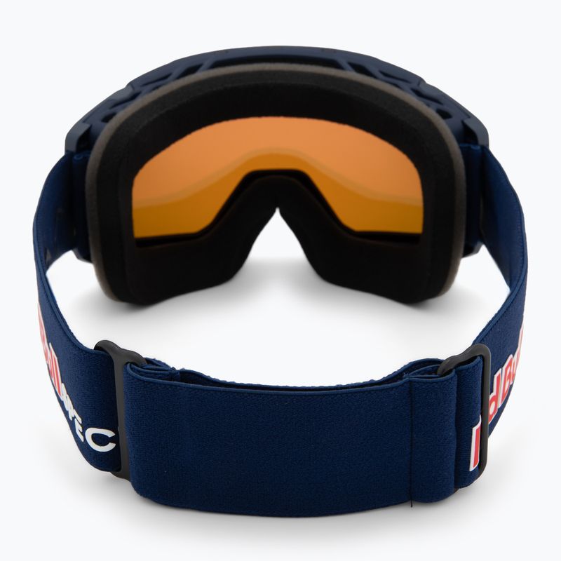 Lyžiarske okuliare Red Bull SPECT Jibb matt blue/orange with red mirror 3