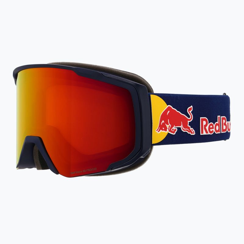 Lyžiarske okuliare Red Bull SPECT Jibb matt blue/orange with red mirror 2