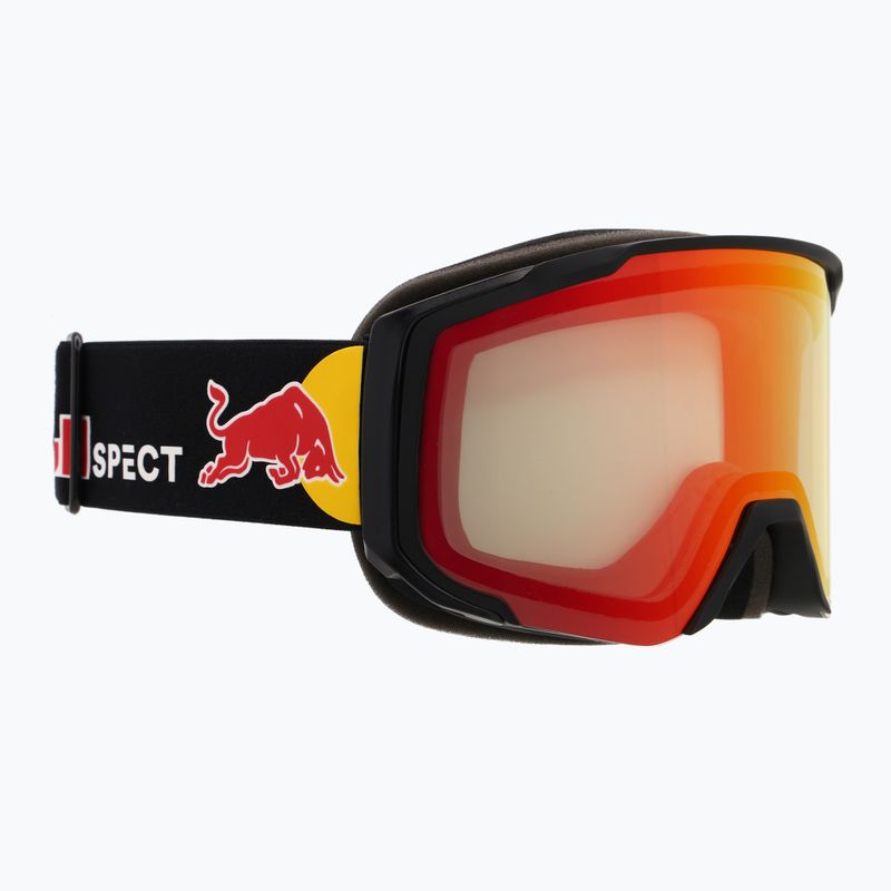 Lyžiarske okuliare Red Bull SPECT Jibb Photo matt black/brown with red chrome x 5