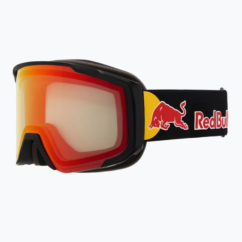 Lyžiarske okuliare Red Bull SPECT Jibb Photo matt black/brown with red chrome x 6