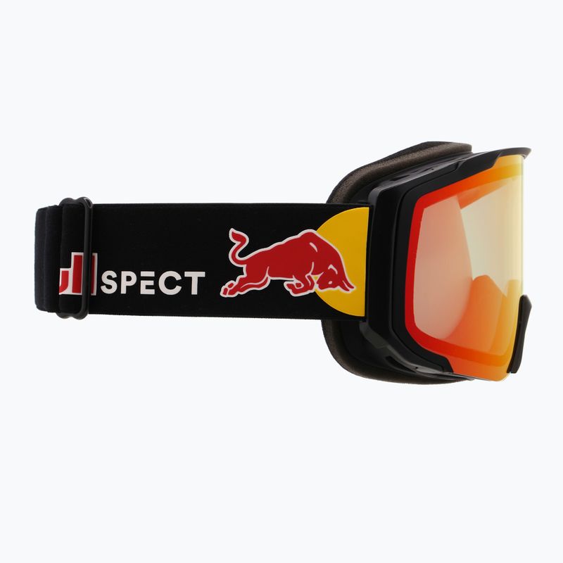 Lyžiarske okuliare Red Bull SPECT Jibb Photo matt black/brown with red chrome x 7