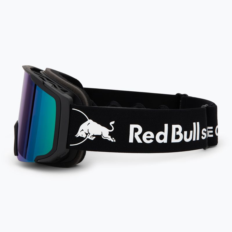 Okuliare Red Bull SPECT Jibb matt black/brown with green mirror 4
