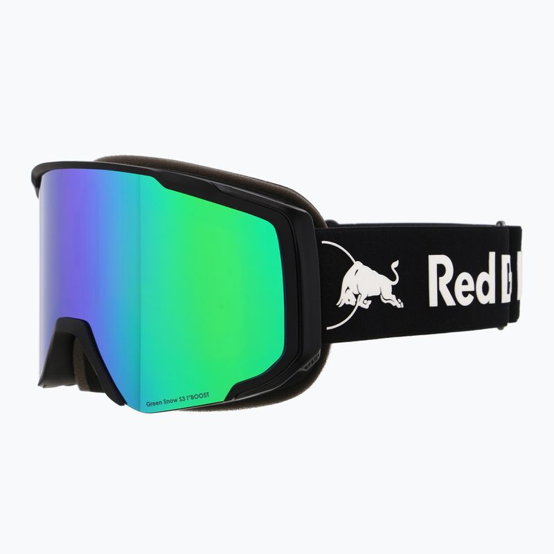 Okuliare Red Bull SPECT Jibb matt black/brown with green mirror 2