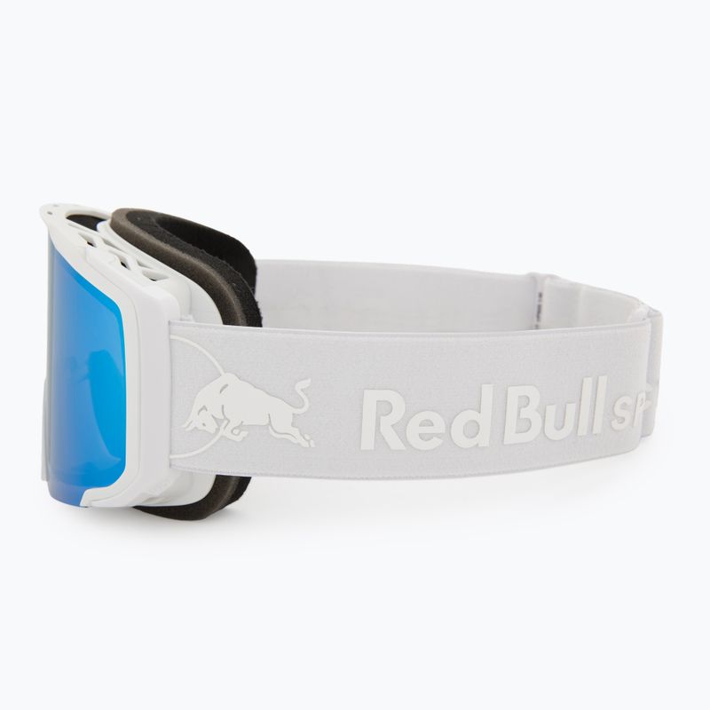Okuliare Red Bull SPECT Jibb matt white/smoke with blue mirror 4