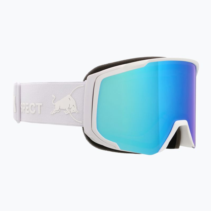 Okuliare Red Bull SPECT Jibb matt white/smoke with blue mirror