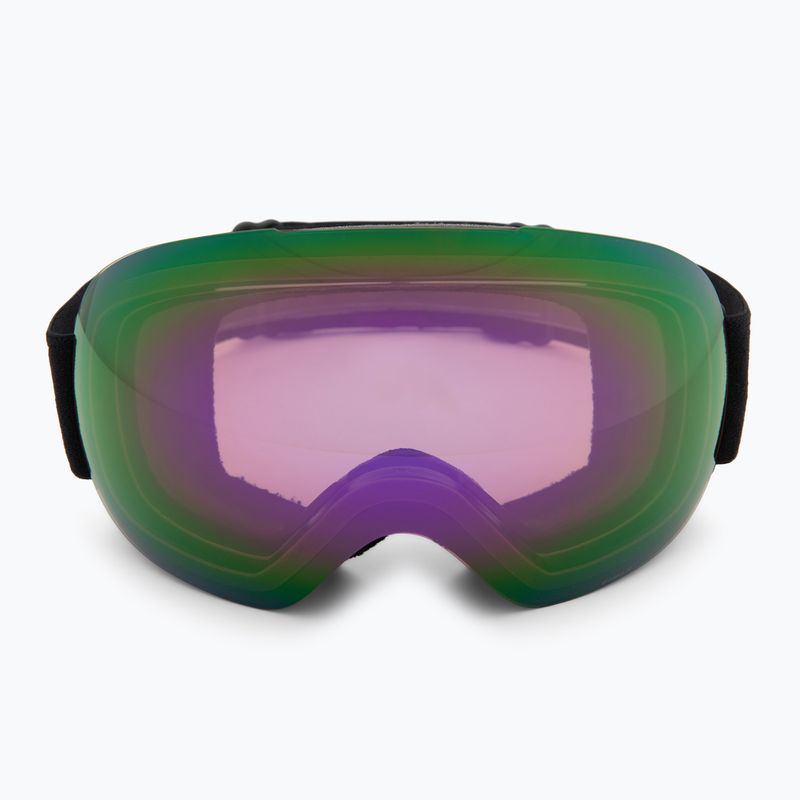 Lyžiarske okuliare Red Bull Spect Bent matt black/orange with purple mirror 2