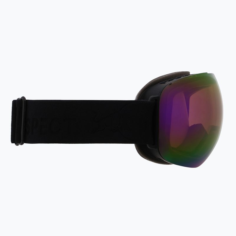 Lyžiarske okuliare Red Bull Spect Bent matt black/orange with purple mirror 3