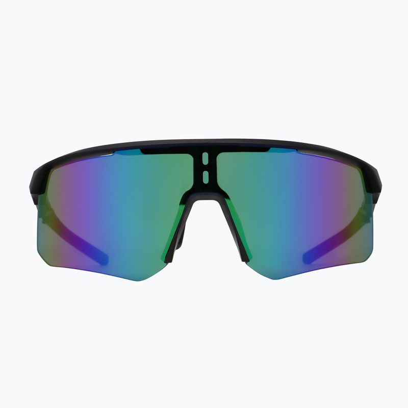 Slnečné okuliare Red Bull SPECT Riddle black/smoke with purple green mirror 2