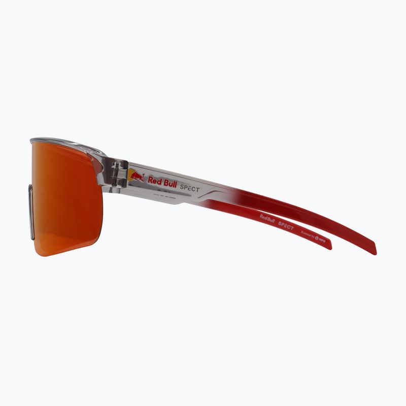 Slnečné okuliare Red Bull SPECT Dakota light grey/brown with red-orange mirror 4