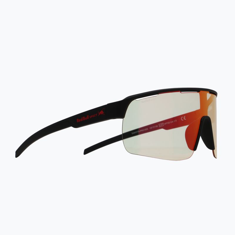 Slnečné okuliare Red Bull SPECT Dakota Pro soft touch black/photochromic red mirror 3