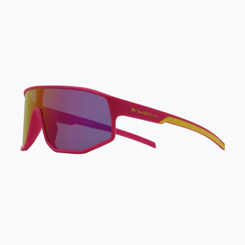 Slnečné okuliare Red Bull SPECT Dash neon pink/smoke with pink-yellow mirror 4
